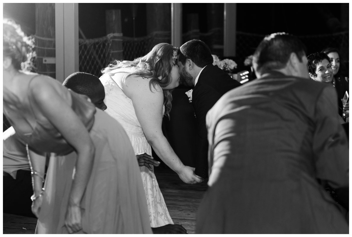 party dancing at palm beach zoo wedding reception