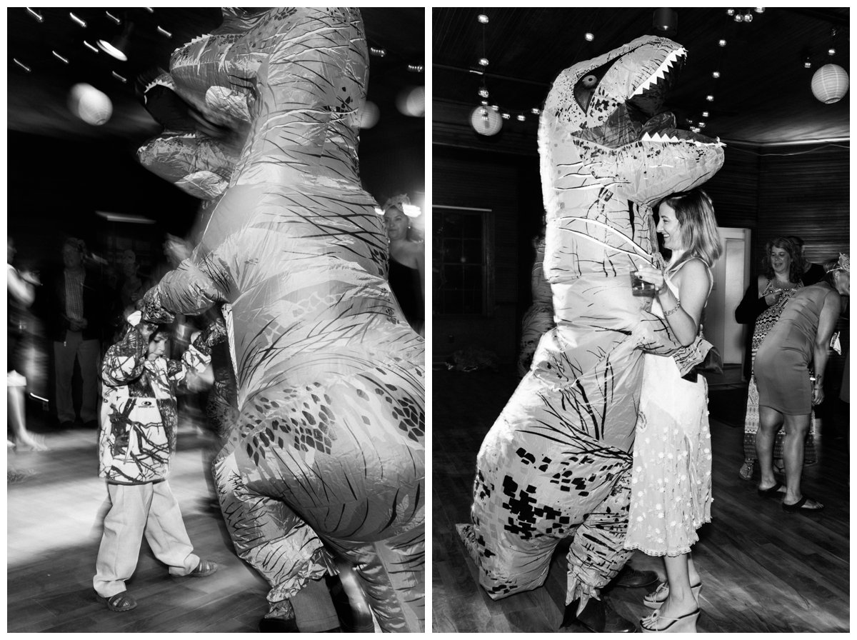 trex wedding photo dinosaur themed wedding