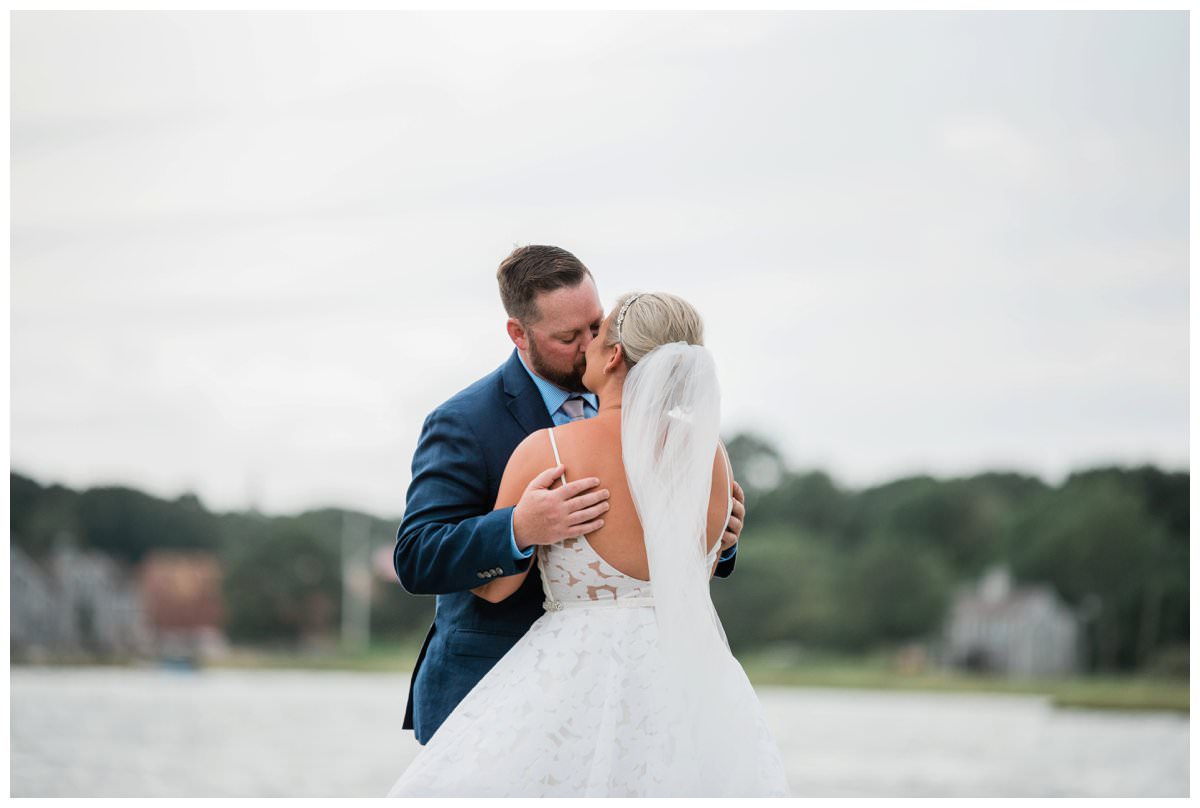 bride and groom portraits at bumpus park before DBMS wedding
