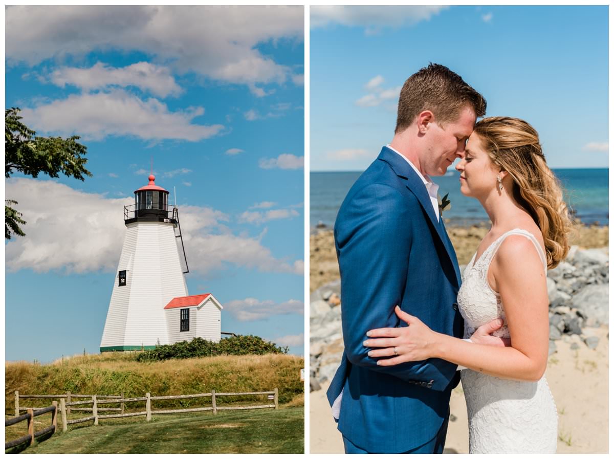 Gurnet lighthouse wedding photos