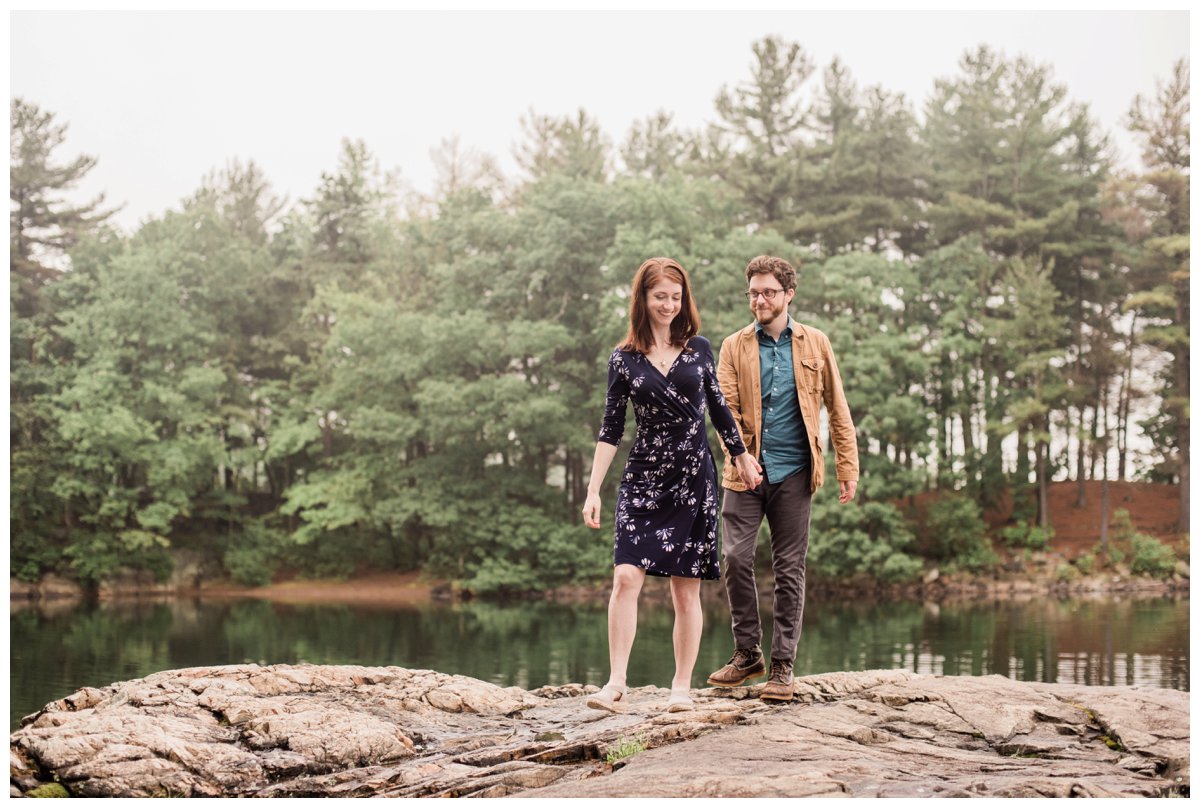 Boston engagement session locations- Middlesex Fells