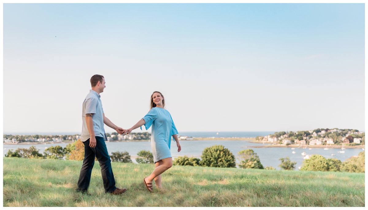 Boston engagement session locations- World's End